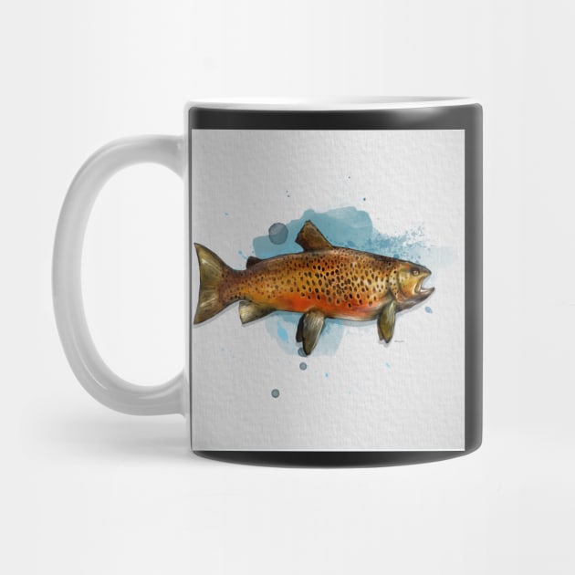 Swedish Brown Trout by MikaelJenei